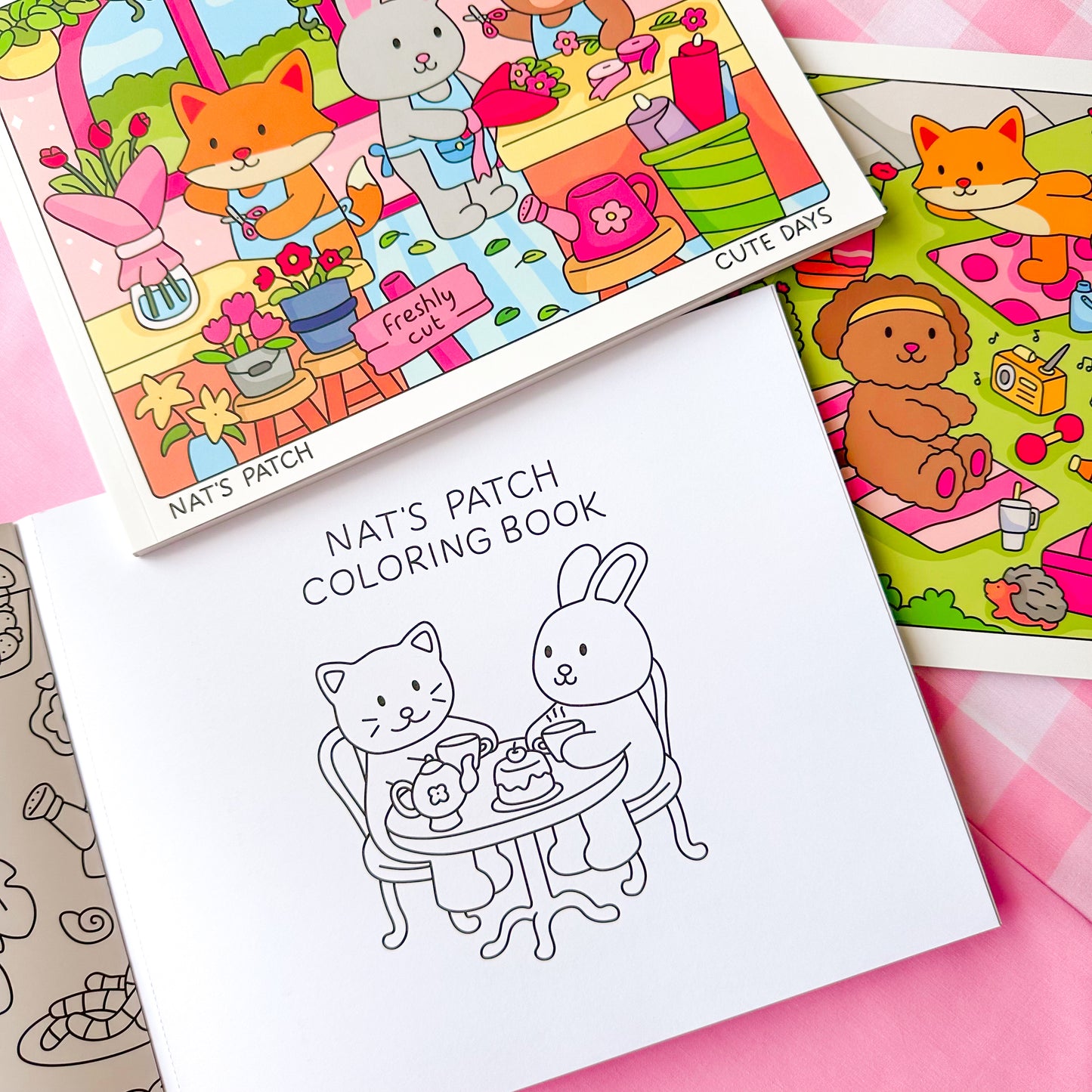 Cute Days Coloring Book