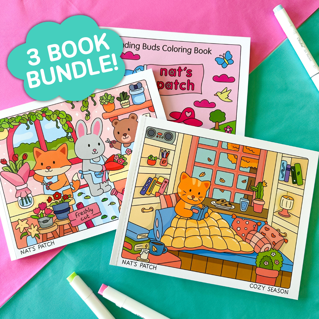 Nat's Patch 3 Book Bundle