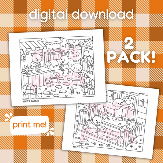 Fall Digital Download - 2 Pack