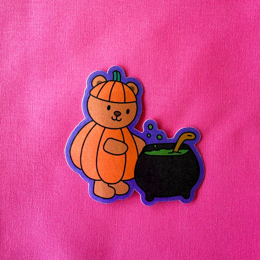 Bear's Brew - Halloween Sticker
