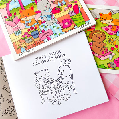 Cute Days Coloring Book