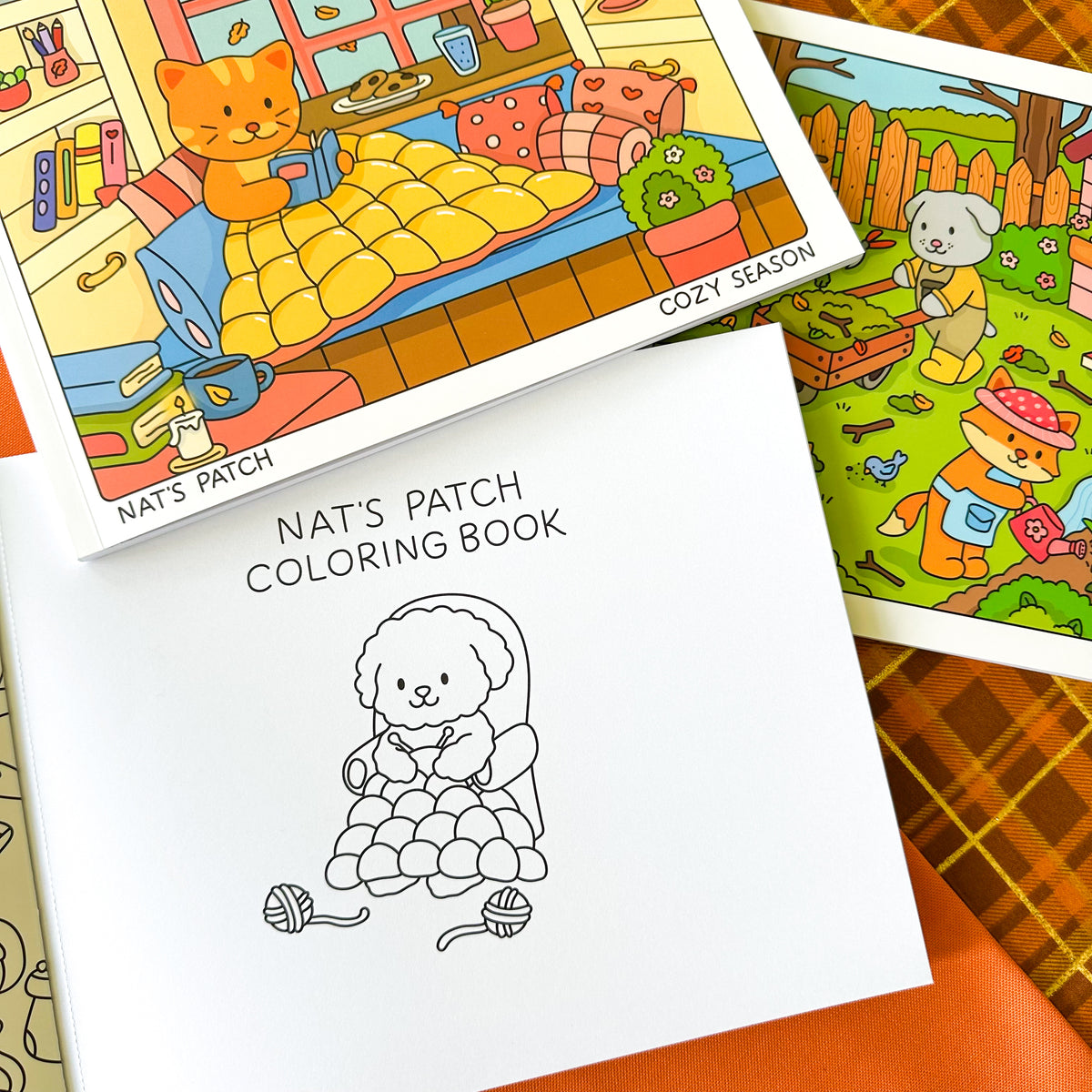 Cozy Season Coloring Book