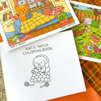 Cozy Season Coloring Book