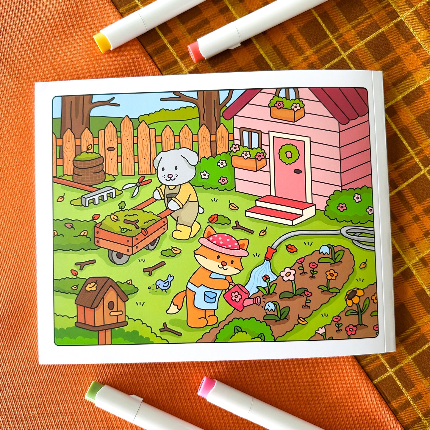 Cozy Season Coloring Book