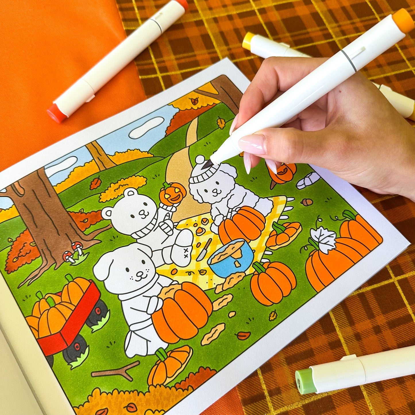 Cozy Season Coloring Book