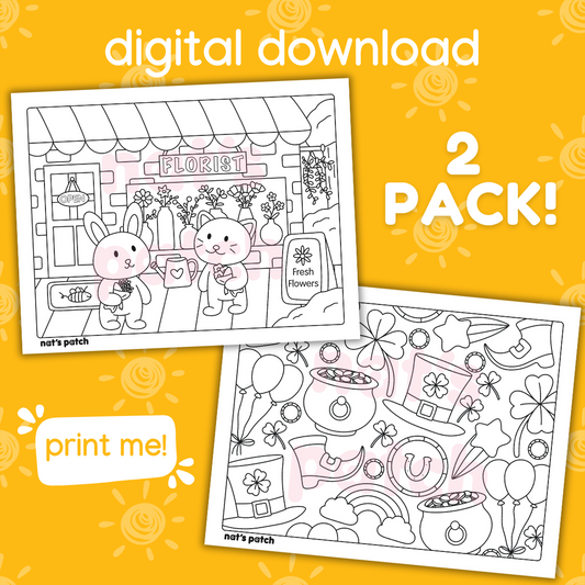 March Digital Download • 2 Pack