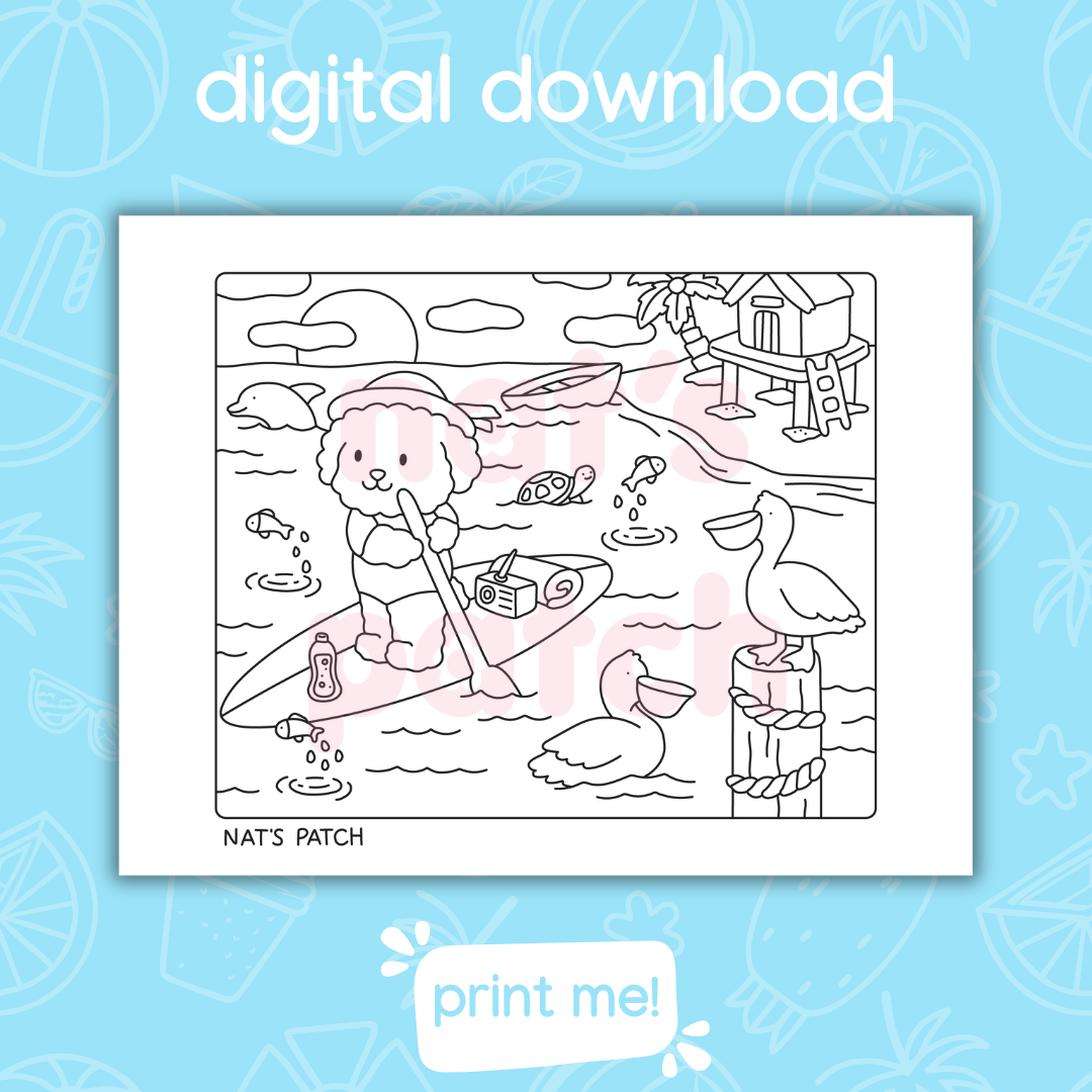 Summer Fun Digital Download • 2 Pack