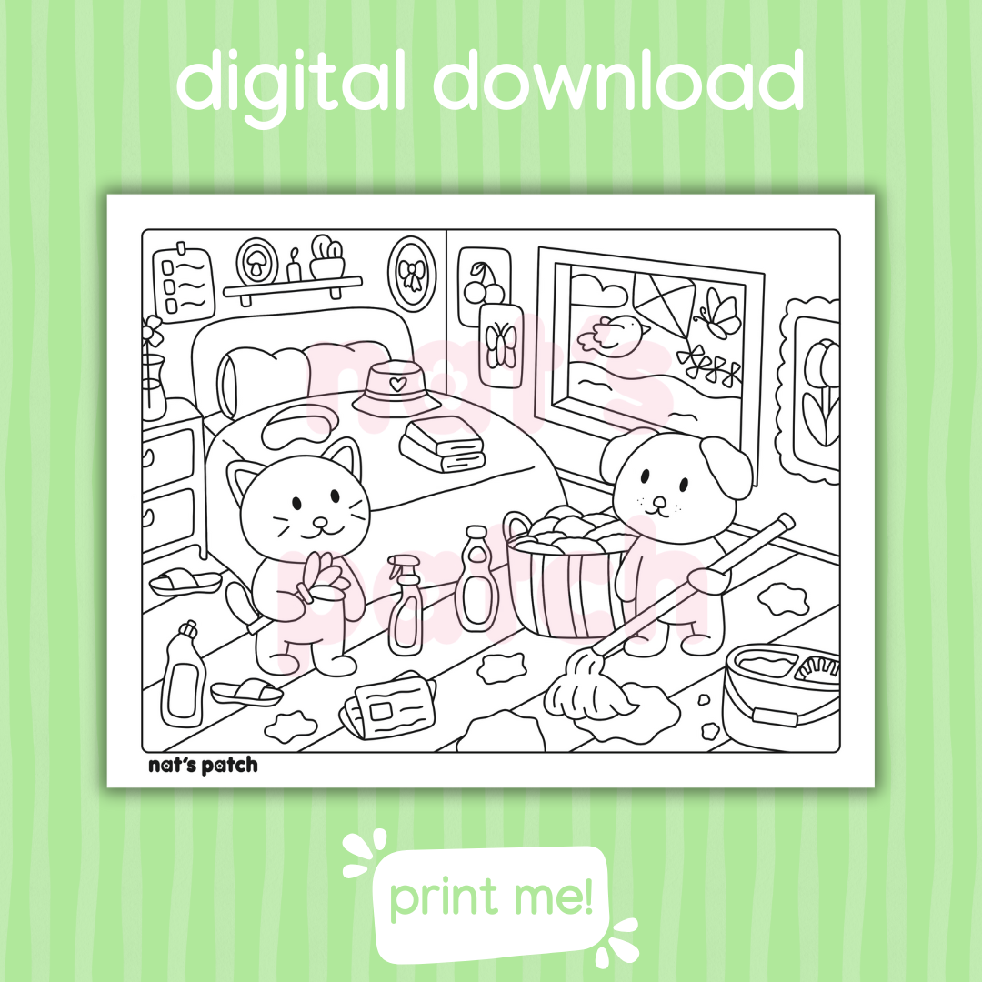 Spring Cleaning Digital Download