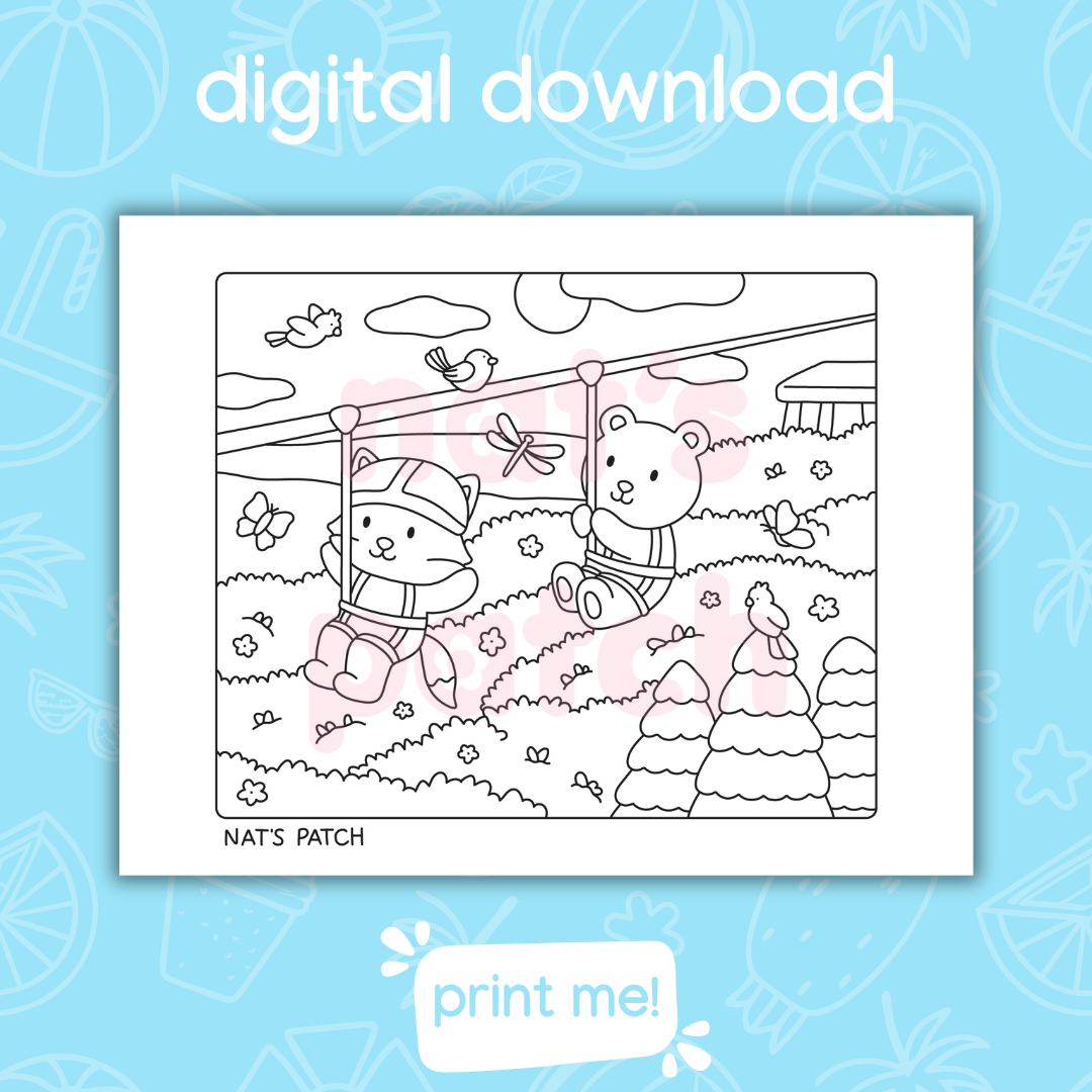 Summer Fun Digital Download • 2 Pack