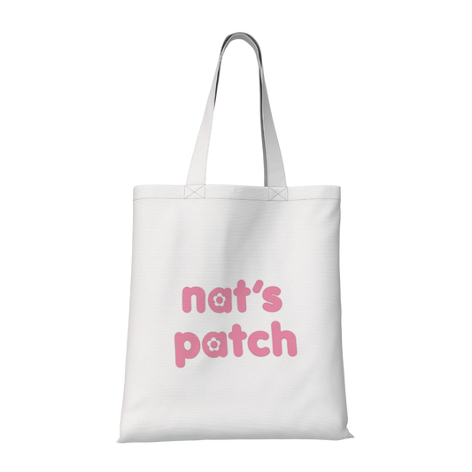 Nat's Patch Tote Bag